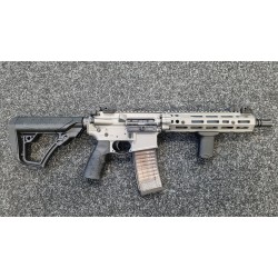 [2nd HAND] T8 Daniel Defense MK18 GBBR GREY + 1 Magazine 