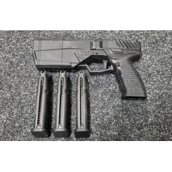 [2nd HAND] KRYTAC MAXIM 9 GBB + 3 MAGAZINES + HOLSTER SET 