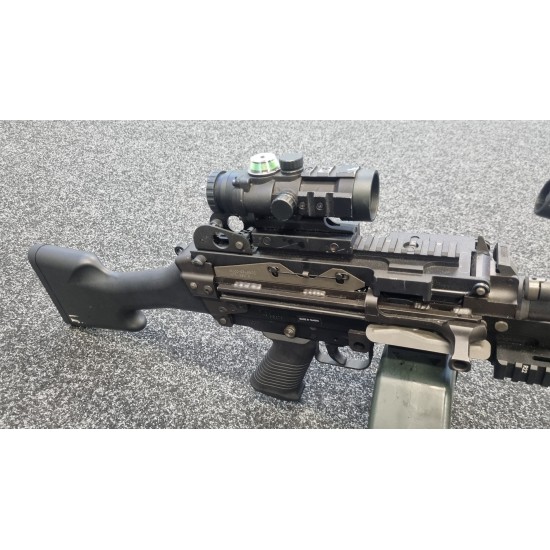 [2nd HAND] VFC M249 GBB/HPA + DRUM + ACCESSORIES 
