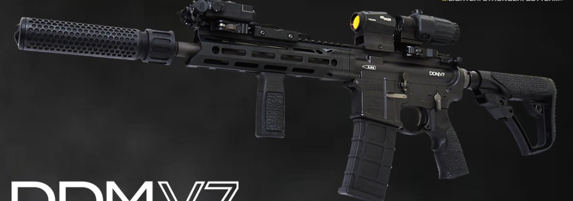 GHK Daniel Defense DDM4 V7 MFR V3 Gas Blowback Rifles - Best GBB M4?