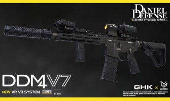 GHK Daniel Defense DDM4 V7 MFR V3 Gas Blowback Rifles - Best GBB M4?