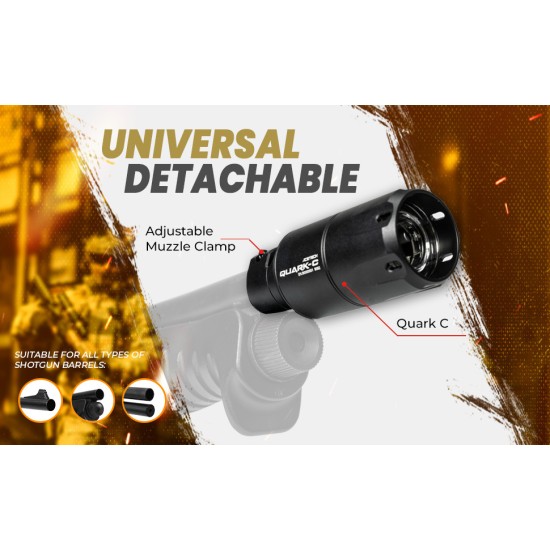 Acetech Quark C Shotgun Muzzle Flash Tracer Unit for TM M870 / Saiga-12K