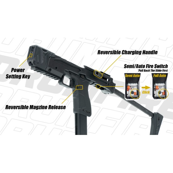 Acetech x Archwick USW G17 DrumFire Pistol Carbine [Deluxe]