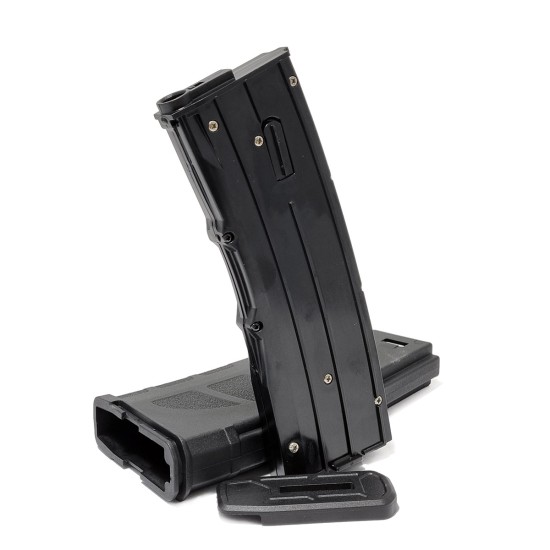 ASGC High Speed 240rd Mid-Cap M4 AEG Magazine - Black