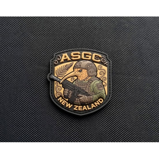 ASGC "Gunfighter Kiwi" Velcro Patch
