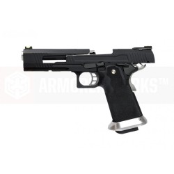 AW Custom HX1002 "Split" High Speed Hi-Capa 5.1 Gas Blowback Pistol - Black