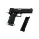 AW Custom HX1002 "Split" High Speed Hi-Capa 5.1 Gas Blowback Pistol - Black