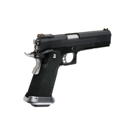 AW Custom HX1002 "Split" High Speed Hi-Capa 5.1 Gas Blowback Pistol - Black