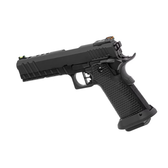 AW Custom HX2003 "Black Ace" Hi-Capa 5.1 Gas Blowback Pistol - Black