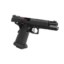 AW Custom HX2003 "Black Ace" Hi-Capa 5.1 Gas Blowback Pistol - Black