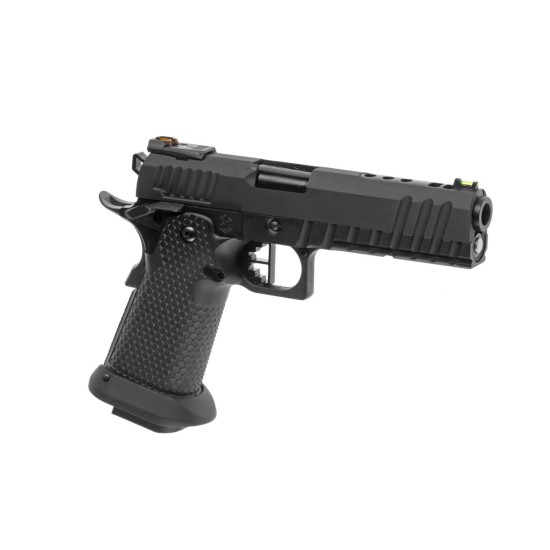 AW Custom HX2003 "Black Ace" Hi-Capa 5.1 Gas Blowback Pistol - Black