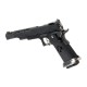AW Custom HX2402 "Open Master" Competition Hi-Capa Gas Blowback Pistol - Black