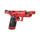 Armorer Works VX7 Glock with Compensator and Optic Cut Gas Blowback Pistol - DeadPool