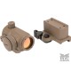 Black Owl Gear MRDS Red Dot Sight with High and Low Mount Package (Color: Dark Earth)