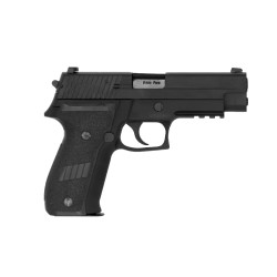 Cybergun x Armorer Works Swiss Arms P226R Navy Standard Gas Blowback Pistol - Railed
