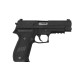 Cybergun x Armorer Works Swiss Arms P226R Navy Standard Gas Blowback Pistol - Railed