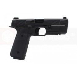 ARMORER WORKS / EMG LICENSED HUDSON H9 GAS BLOWBACK PISTOL - BK