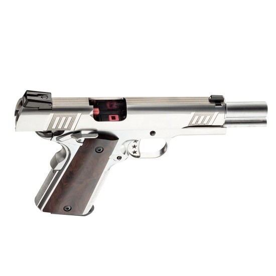 Armorer Works Iconic 1911 Gas Blowback Pistol - Silver