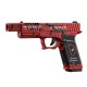 Armorer Works VX7 Glock with Compensator Gas Blowback Pistol - DeadPool
