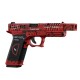 Armorer Works VX7 Glock with Compensator Gas Blowback Pistol - DeadPool