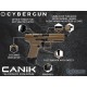 Cybergun x AW Salient Arms CANiK TP9 Elite Combat Gas Blowback Pistol - FDE