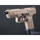 Cybergun x AW Salient Arms CANiK TP9 Elite Combat Gas Blowback Pistol - FDE