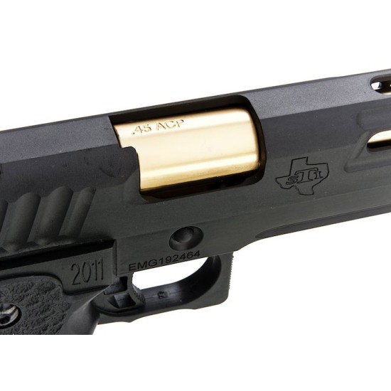 EMG x TTI Licensed STI DVC 3-GUN 2011 GBB Pistol - Threaded Barrel