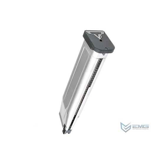 AW x EMG licensed TTI 2011 Extended Hi-capa 40rd Gas Magazine - Silver