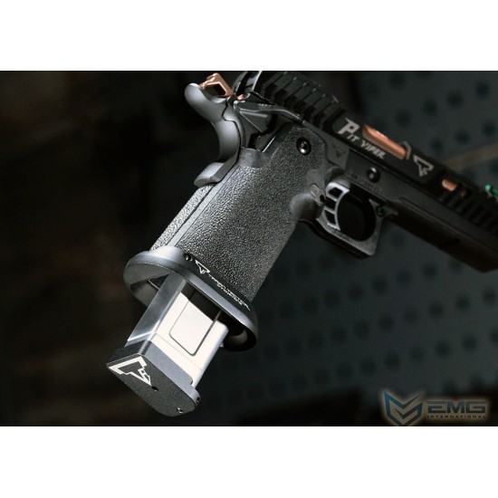 AW x EMG licensed TTI 2011 Extended Hi-capa 40rd Gas Magazine - Silver