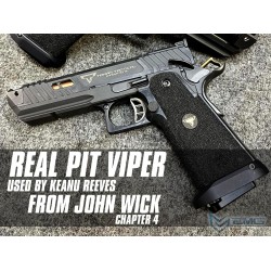 EMG TTI Licensed JW4 2011 Pit Viper Airsoft Training Pistol (Model: Standard / Green Gas)