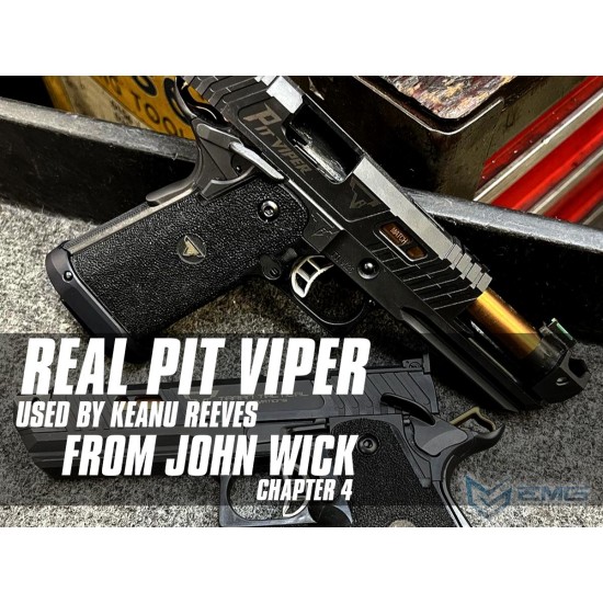 Taran Tactical Innovations JW4 Pit Viper Combat Master 2011 Hi-Capa Gas  Blowback Airsoft Pistol
