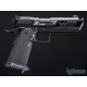EMG TTI Licensed JW4 2011 Pit Viper Full Auto Select Fire Airsoft Training Pistol (Model: All Black / Green Gas)