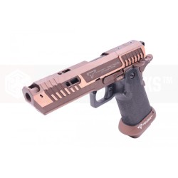 EMG TTI Licensed JW4 Sand Viper Hi-Capa GBB Pistol Airsoft ( by AW Custom / Standard / Gas) ( Licensed by Taran Tactical Innovations ) ( John Wick )