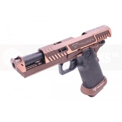 EMG TTI Licensed JW4 Sand Viper Hi-Capa GBB Pistol Airsoft ( by AW Custom / Standard / Gas) ( Licensed by Taran Tactical Innovations ) ( John Wick )