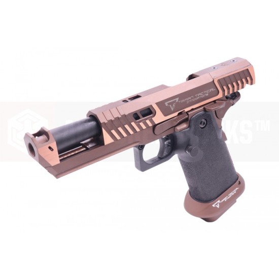 EMG TTI Licensed JW4 Sand Viper Hi-Capa GBB Pistol Airsoft ( by AW Custom / Standard / Gas) ( Licensed by Taran Tactical Innovations ) ( John Wick )
