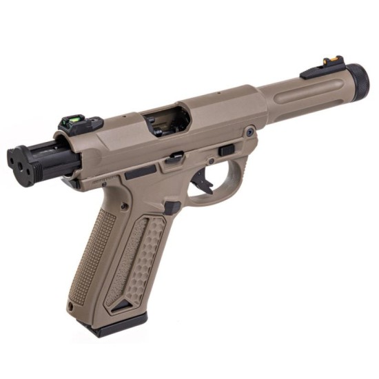 Action Army AAP-01 "Assassin" Gas Blowback Pistol with Full-Auto - Tan