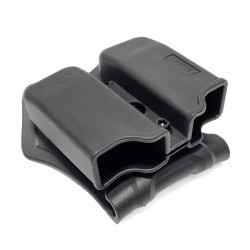 Amomax 9mm Beretta PX4 / USP Double Magazine Pouch - Black