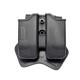 Amomax 9mm Beretta PX4 / USP Double Magazine Pouch - Black