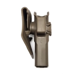 Amomax Tactical Quick Draw Holster for Real-Spec Glock 17 - Right Hand, FDE