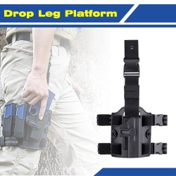 AMOMAX DROP LEG PLATFORM ADAPTER FOR AMOMAX & CYTAC HOLSTERS- OD