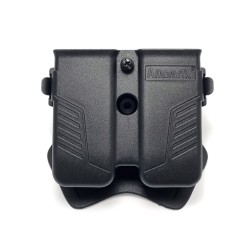 Amomax Universal Double Magazine Pouch - Black