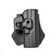 Amomax Tactical Quick Draw Holster for Airsoft TM/WE Glocks - Right Hand, Black