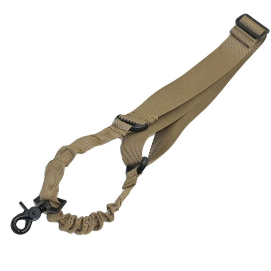 AMOMAX SINGLE POINT SLING WITH ROUND HOOK - COYOTE BROWN