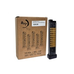 Archwick B&T Licensed APC9 100rd Mid-Cap AEG Magazine - Box of 5