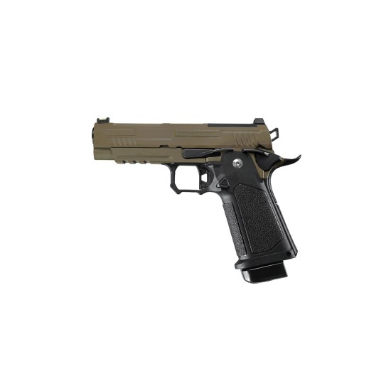 Arcturus Vanguard 4.3" Hi-Capa Gas Blowback Pistol with Optics Ready Slide - Two Tone