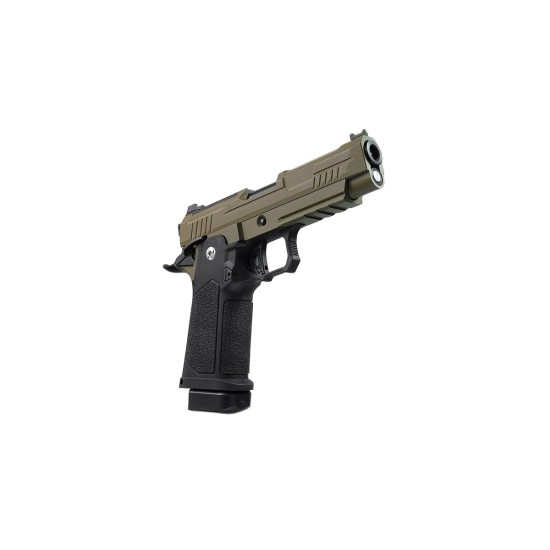 Arcturus Vanguard 4.3" Hi-Capa Gas Blowback Pistol with Optics Ready Slide - Two Tone
