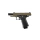 Arcturus Vanguard 4.3" Hi-Capa Gas Blowback Pistol with Optics Ready Slide - Two Tone