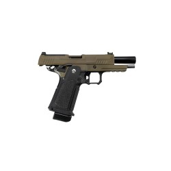 Arcturus Vanguard 4.3" Hi-Capa Gas Blowback Pistol with Optics Ready Slide - Two Tone