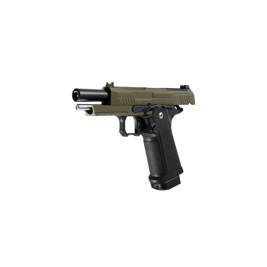 Arcturus Vanguard 4.3" Hi-Capa Gas Blowback Pistol with Optics Ready Slide - Two Tone