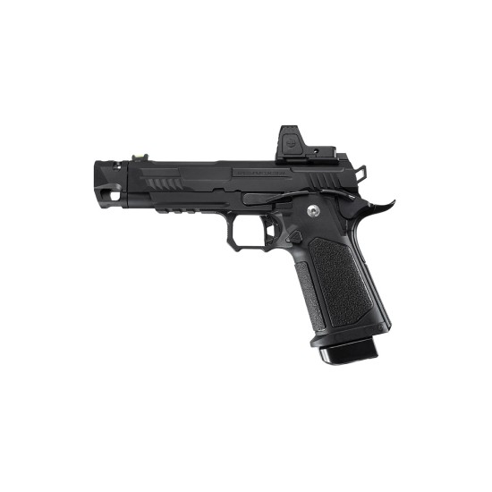 Arcturus Vanguard 4.3" OR Hi-Capa GBB Pistol with Compensator & ARS-1 Optic - Black